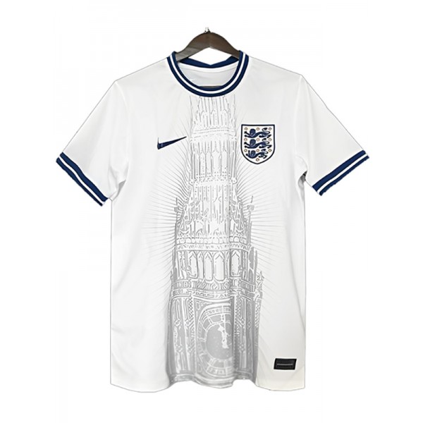 England big Ben edition jersey soccer uniform men's white football kit sports top shirt Euro 2024 cup